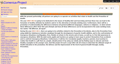 Desktop Screenshot of comenius-project.wikispaces.com