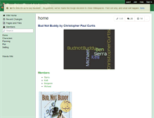 Tablet Screenshot of budnotbuddy4-egjh.wikispaces.com