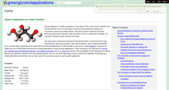 Desktop Screenshot of greenglycerolapplications.wikispaces.com