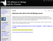 Tablet Screenshot of jhsulbiology.wikispaces.com