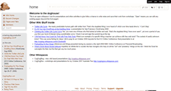 Desktop Screenshot of cogdoghouse.wikispaces.com