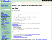 Tablet Screenshot of ibcompsci.wikispaces.com