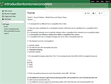 Tablet Screenshot of introductiontomicroeconomics.wikispaces.com