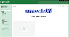 Desktop Screenshot of gomezsds.wikispaces.com