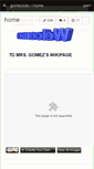 Mobile Screenshot of gomezsds.wikispaces.com