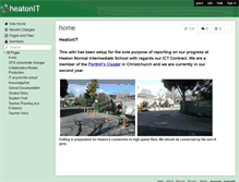 Tablet Screenshot of heatonit.wikispaces.com