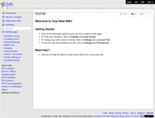 Tablet Screenshot of bth.wikispaces.com