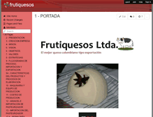 Tablet Screenshot of frutiquesos.wikispaces.com