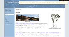 Desktop Screenshot of birkeland-skole.wikispaces.com