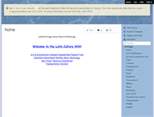 Tablet Screenshot of latinculture8.wikispaces.com