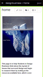 Mobile Screenshot of designbusiness.wikispaces.com