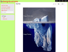 Tablet Screenshot of designbusiness.wikispaces.com