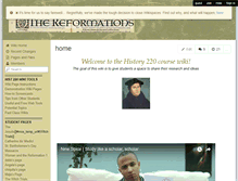 Tablet Screenshot of digitalreformation.wikispaces.com