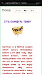 Mobile Screenshot of carnivaltime2.wikispaces.com
