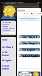 Mobile Screenshot of englishesf.wikispaces.com