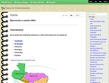 Tablet Screenshot of centroamerica.wikispaces.com