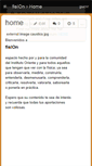 Mobile Screenshot of fision.wikispaces.com