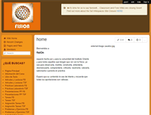 Tablet Screenshot of fision.wikispaces.com