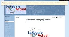 Desktop Screenshot of lenguajeactual.wikispaces.com