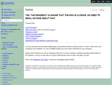 Tablet Screenshot of ccrmc.wikispaces.com