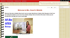 Desktop Screenshot of gooch-biology.wikispaces.com