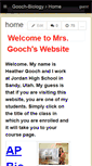 Mobile Screenshot of gooch-biology.wikispaces.com