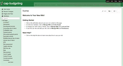 Desktop Screenshot of cap-budgeting.wikispaces.com
