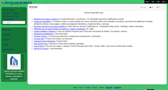 Desktop Screenshot of lenguaparaeso.wikispaces.com