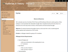 Tablet Screenshot of hysteriasinhistoryperiod2.wikispaces.com