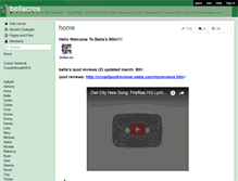 Tablet Screenshot of bellacres.wikispaces.com