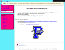 Tablet Screenshot of bcarroll3.wikispaces.com