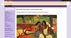 Desktop Screenshot of maestradesociales.wikispaces.com