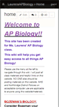 Mobile Screenshot of laurensapbiology.wikispaces.com
