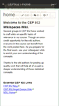 Mobile Screenshot of cep932.wikispaces.com