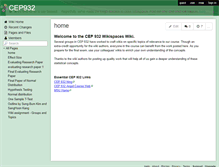 Tablet Screenshot of cep932.wikispaces.com