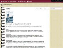 Tablet Screenshot of gosfordstage3.wikispaces.com
