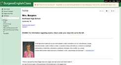 Desktop Screenshot of burgessenglishclass.wikispaces.com