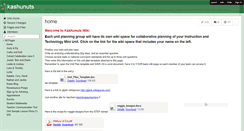 Desktop Screenshot of kashunuts.wikispaces.com