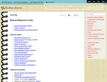 Tablet Screenshot of haultain-science.wikispaces.com