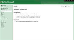 Desktop Screenshot of edtechgroup6.wikispaces.com