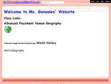 Tablet Screenshot of gonzalesatberthoud.wikispaces.com