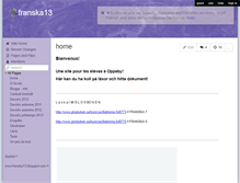 Tablet Screenshot of franska13.wikispaces.com
