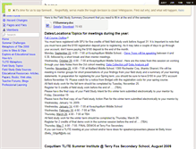Tablet Screenshot of coqtlite.wikispaces.com