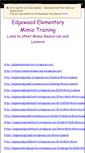 Mobile Screenshot of edgewoodelemimio.wikispaces.com