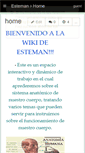 Mobile Screenshot of esteman.wikispaces.com
