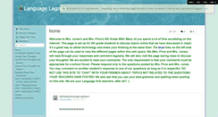 Desktop Screenshot of languagelagoon.wikispaces.com