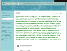 Tablet Screenshot of languagelagoon.wikispaces.com