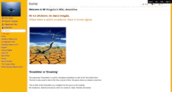 Desktop Screenshot of dreamtime.wikispaces.com