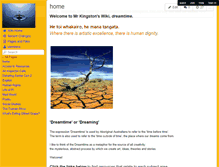 Tablet Screenshot of dreamtime.wikispaces.com