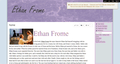 Desktop Screenshot of ethan-frome.wikispaces.com